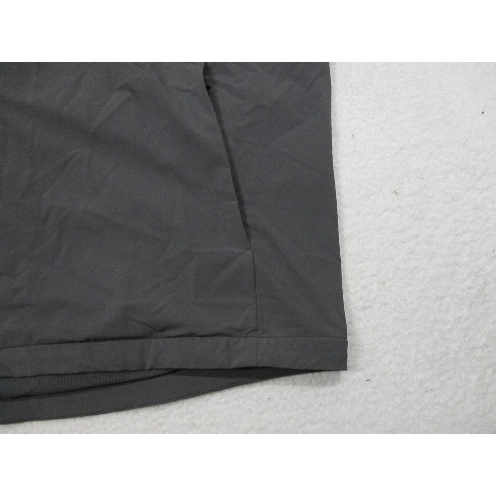 Duluth Trading Vest‎ Mens 2XL Gray Soft Shell Zip Pockets Outdoor Work Utility